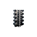 JU05TNN00 zoom dumbbell rack 13 pr white new code 