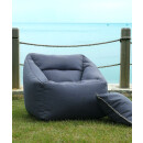 MM Linen Kalo Outdoor Bean Chair Blue