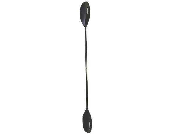 T7KKP20CA5M zoom 1 cruise aluminium kayak paddle black white logo