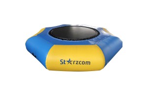 2FTRW20ZMYB zoom inflatable water trampoline yellow blue