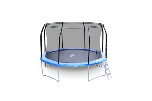 JY08SNN01A9 zoom big bounce 12ft trampoline black blue