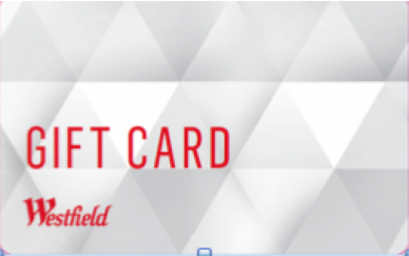 50 Westfield Gift Card » Redpaths Rewardmenow