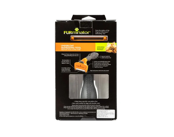 furminator packaging dog med lh back